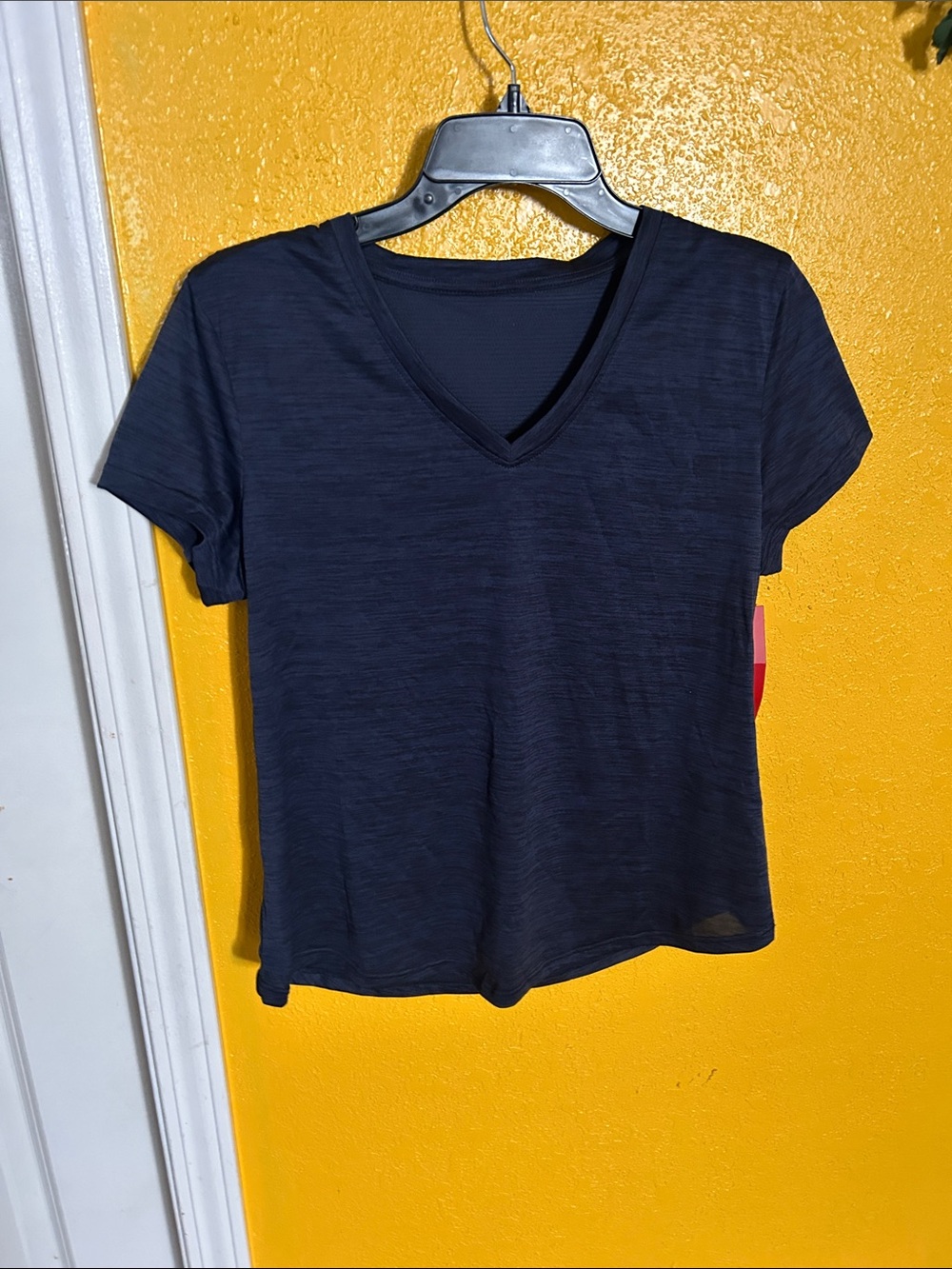 Bally Navy V-Neck Short Sleeve Tee